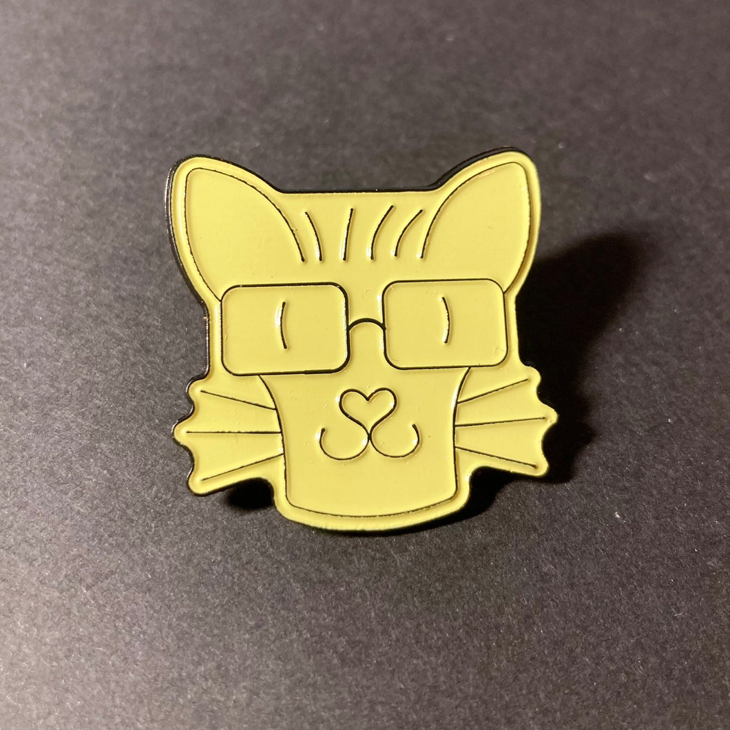 Cat Punk Pin