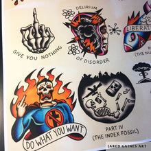 Load image into Gallery viewer, Bad Religion Suffer Tattoo Flash - Jared Gaines Art