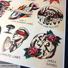 Load image into Gallery viewer, Bad Religion Suffer Tattoo Flash - Jared Gaines Art