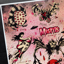 Load image into Gallery viewer, Misfits Tattoo Flash | Walk Among Us