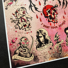 Load image into Gallery viewer, Misfits Tattoo Flash | Walk Among Us