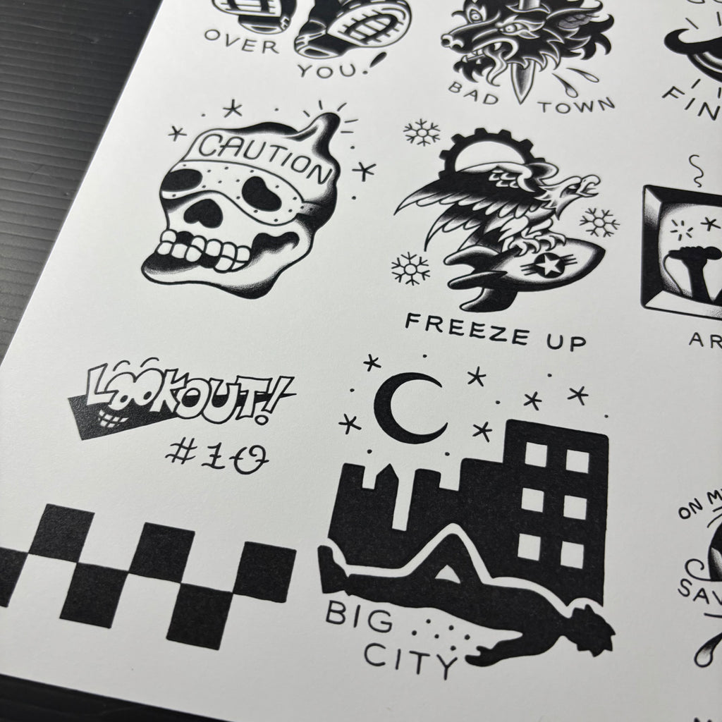 Operation Ivy Tattoo Flash - Energy