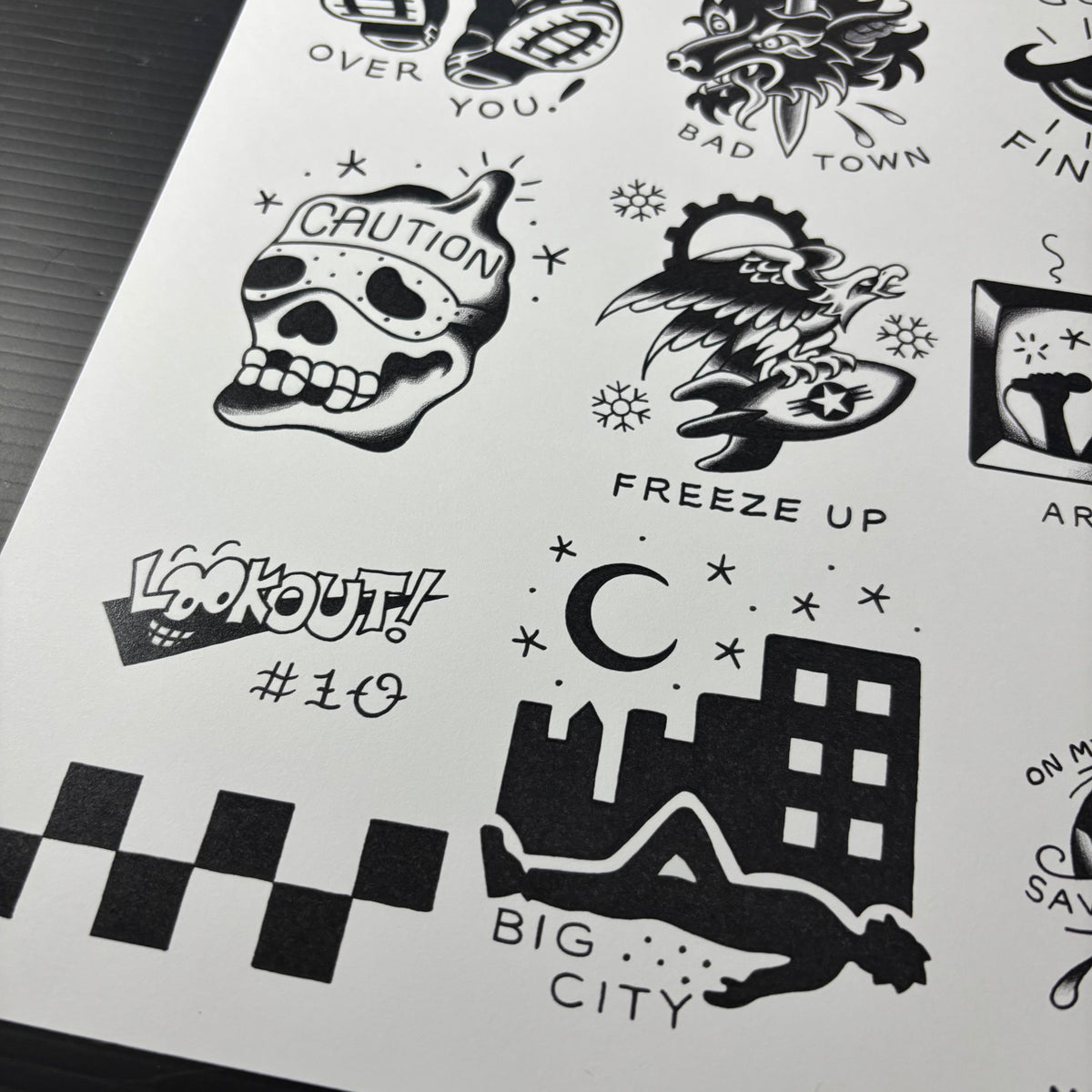 Operation Ivy Tattoo Flash - Energy