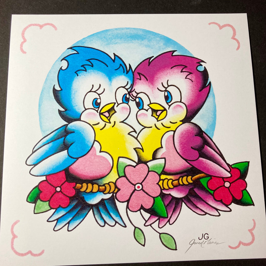 Love Birds Print