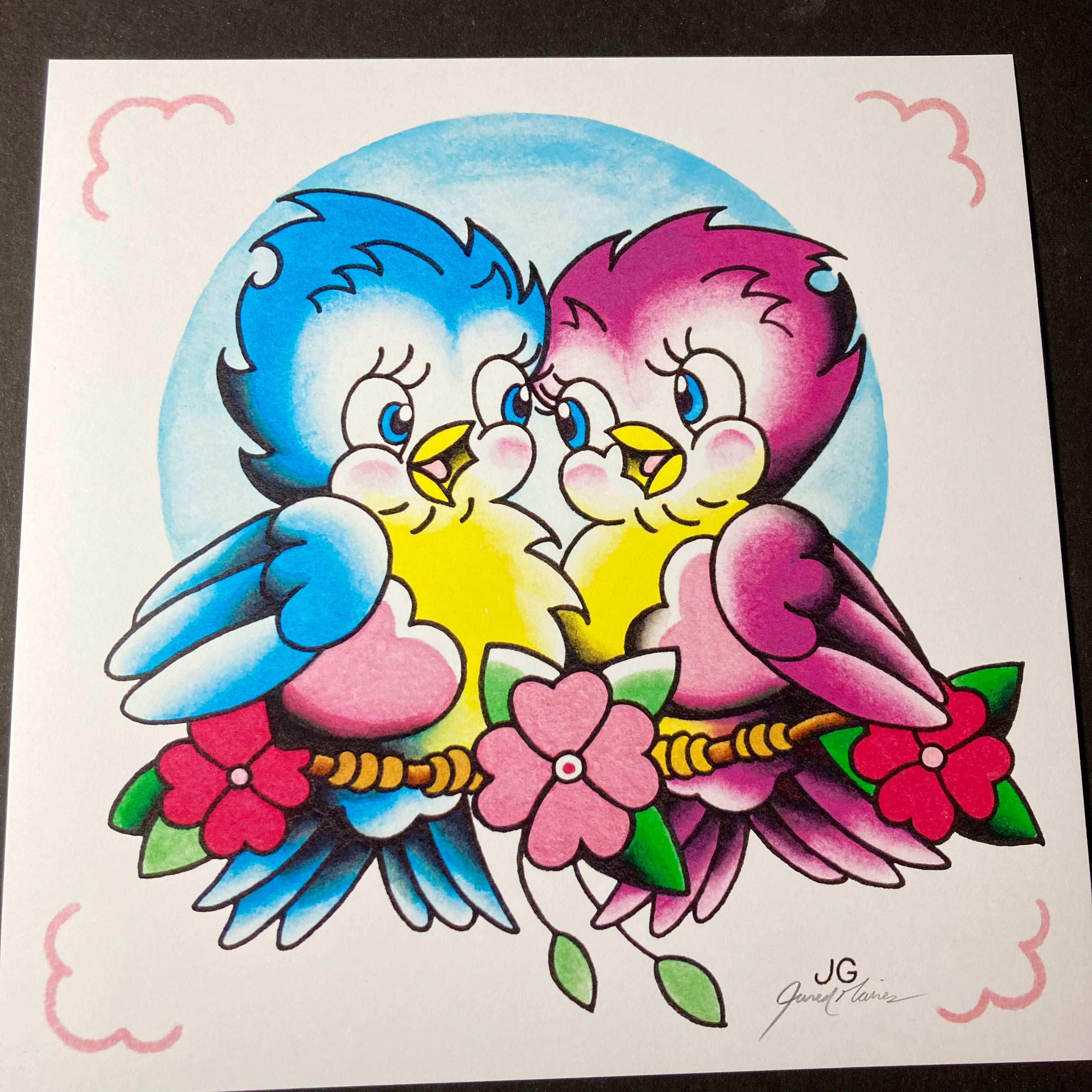Love Birds Print