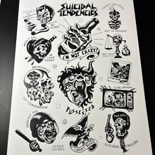 Load image into Gallery viewer, Suicidal Tendencies Tattoo Flash
