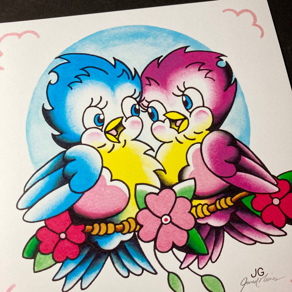 Love Birds Print