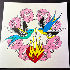 Love Birds, Burning Heart ORIGINAL