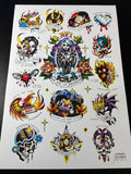 AFI The Art of Drowning Tattoo Flash