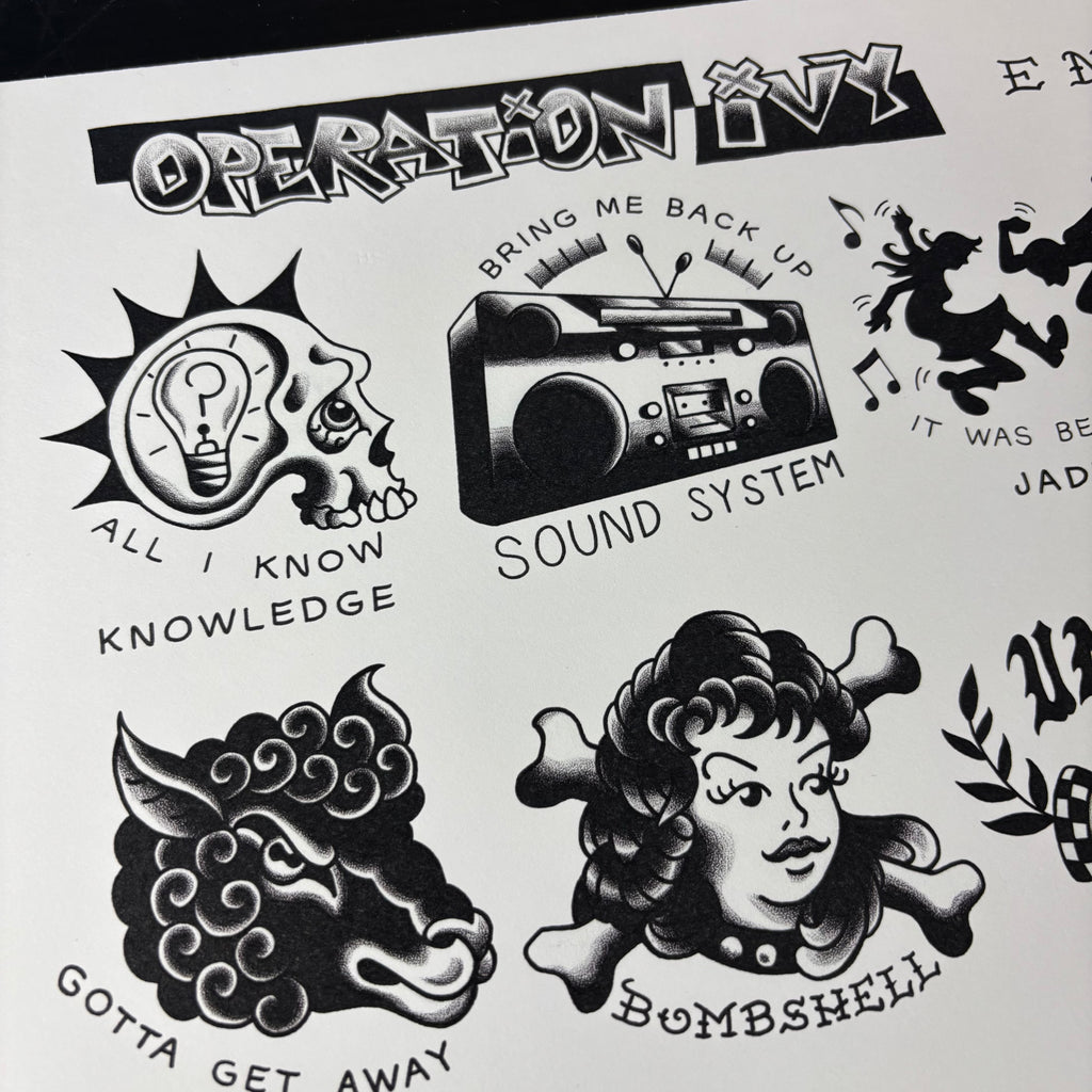 Operation Ivy Tattoo Flash - Energy