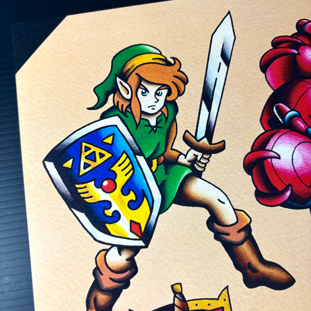 Super Nintendo Tatoo Flash