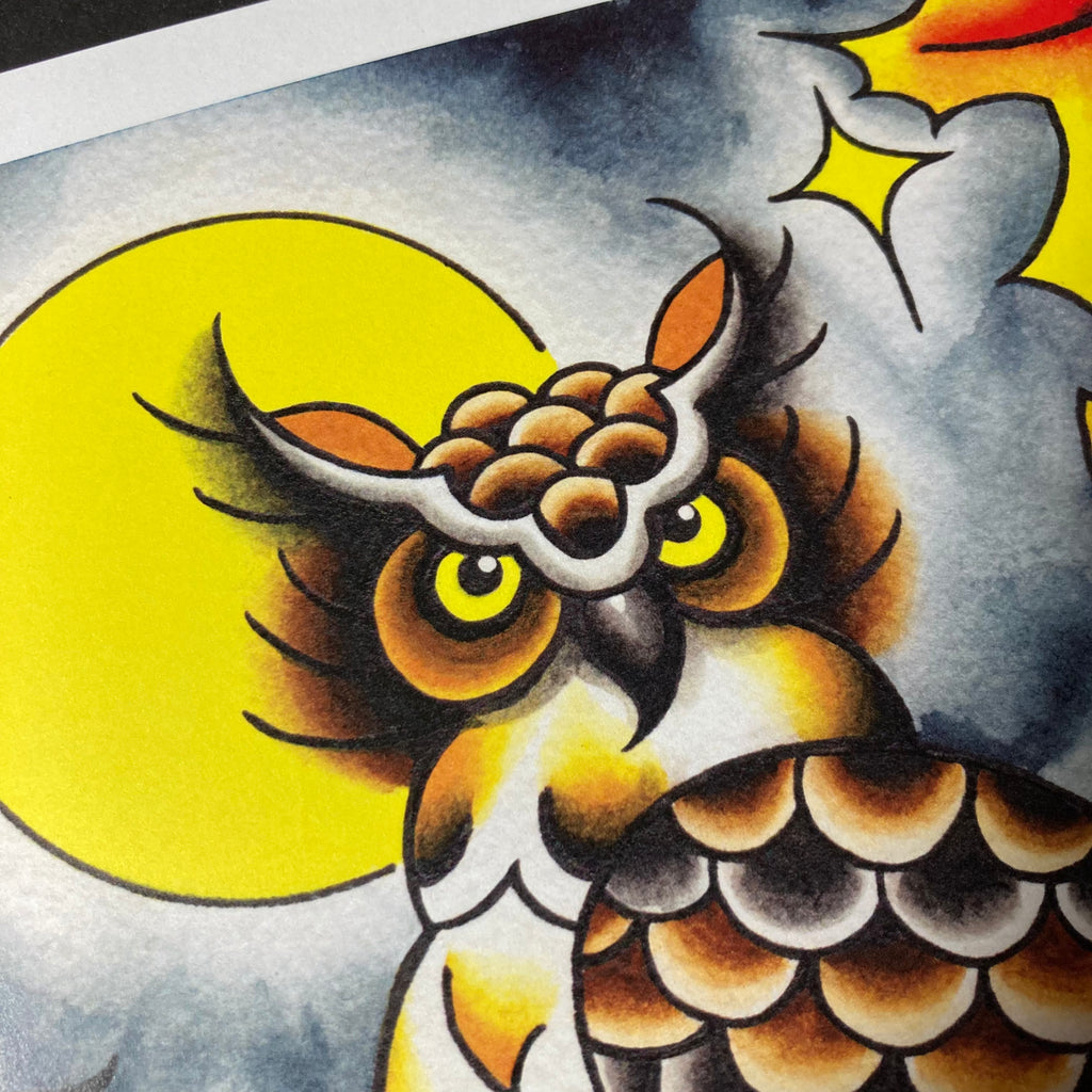 The Owl Print