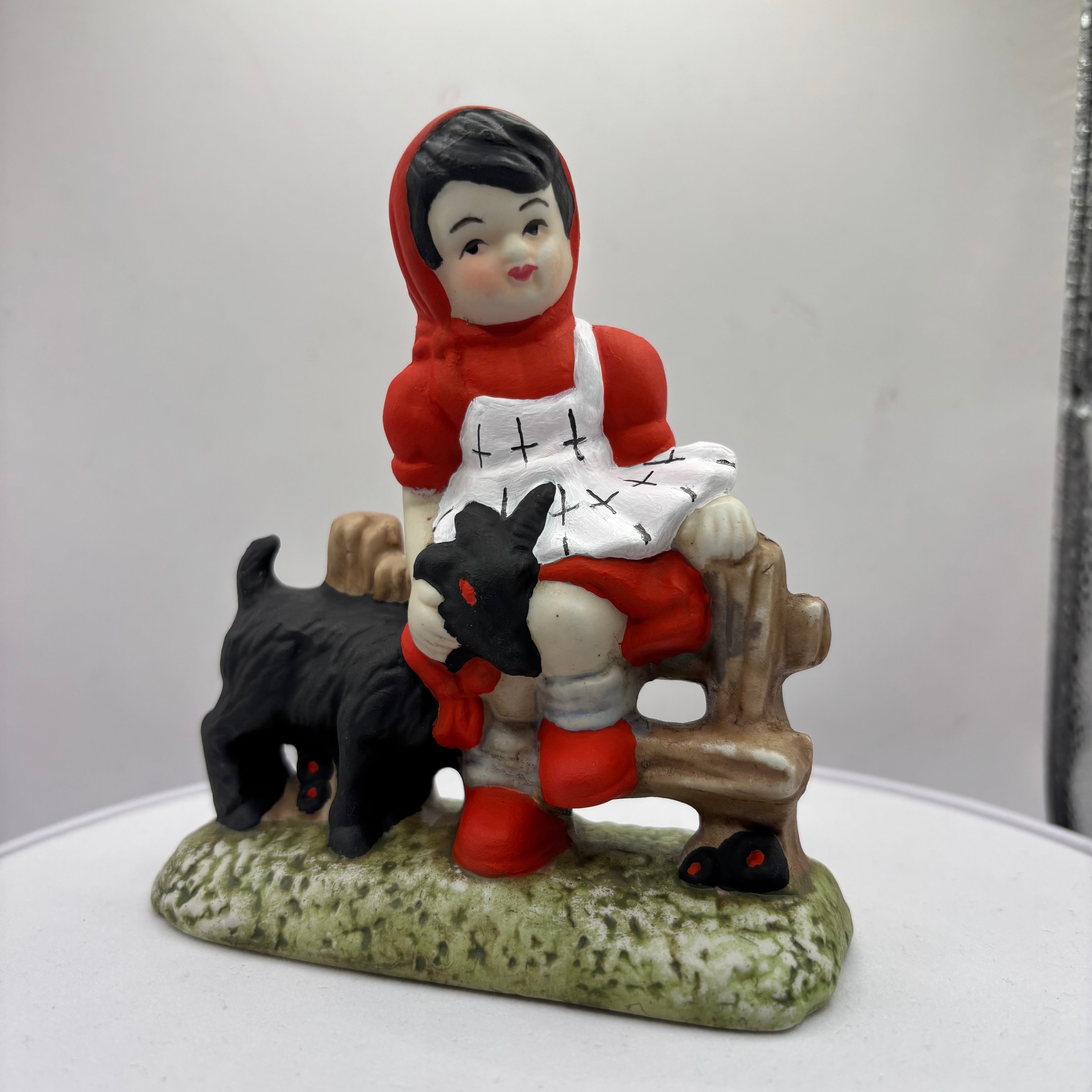 Girl and Goat