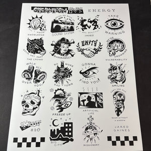 Operation Ivy Tattoo Flash - Energy
