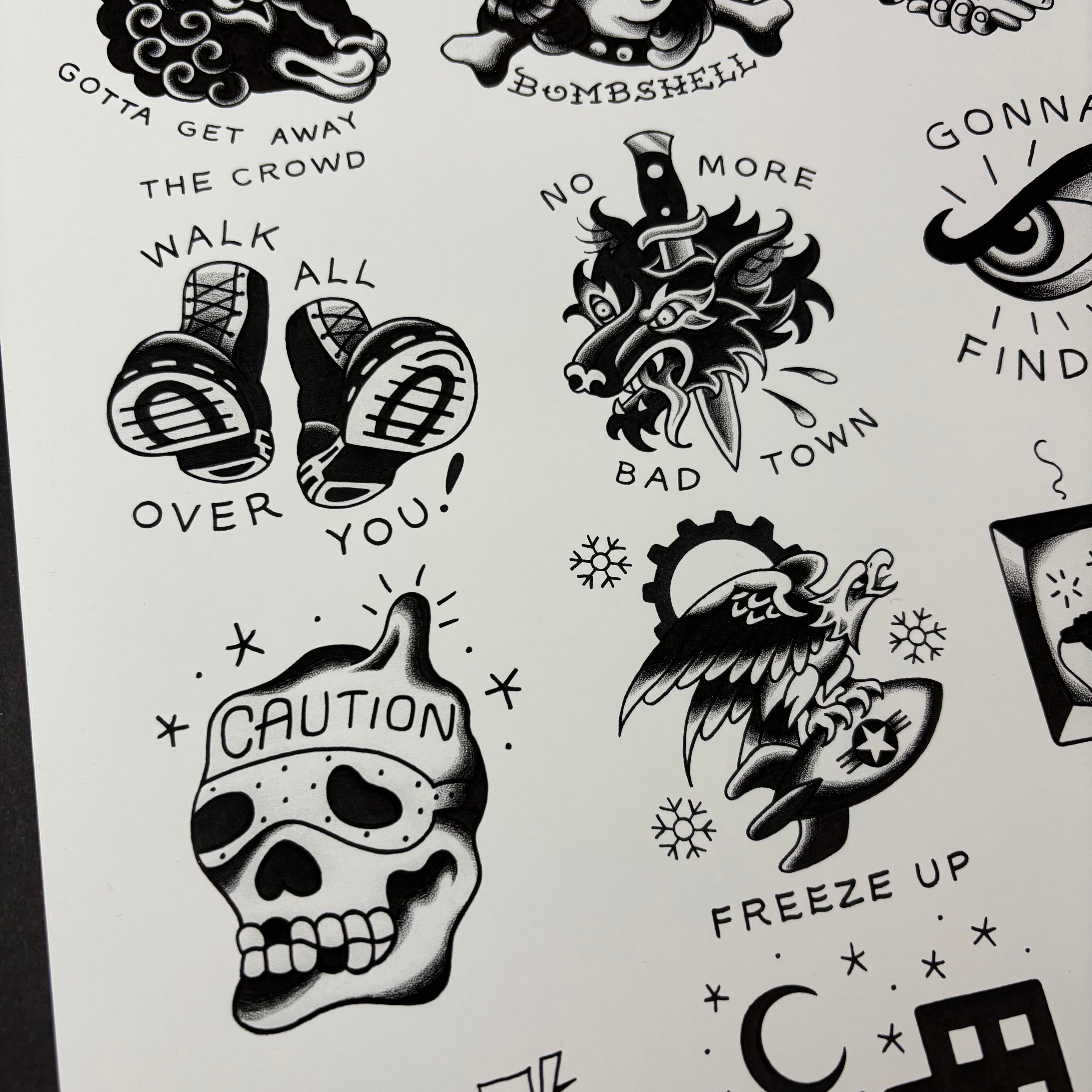 Operation Ivy Tattoo Flash - Energy
