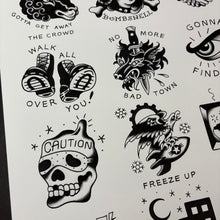 Load image into Gallery viewer, Operation Ivy Tattoo Flash - Energy
