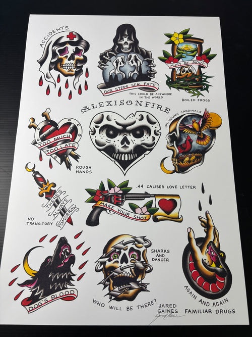 Alexisonfire Tattoo Flash