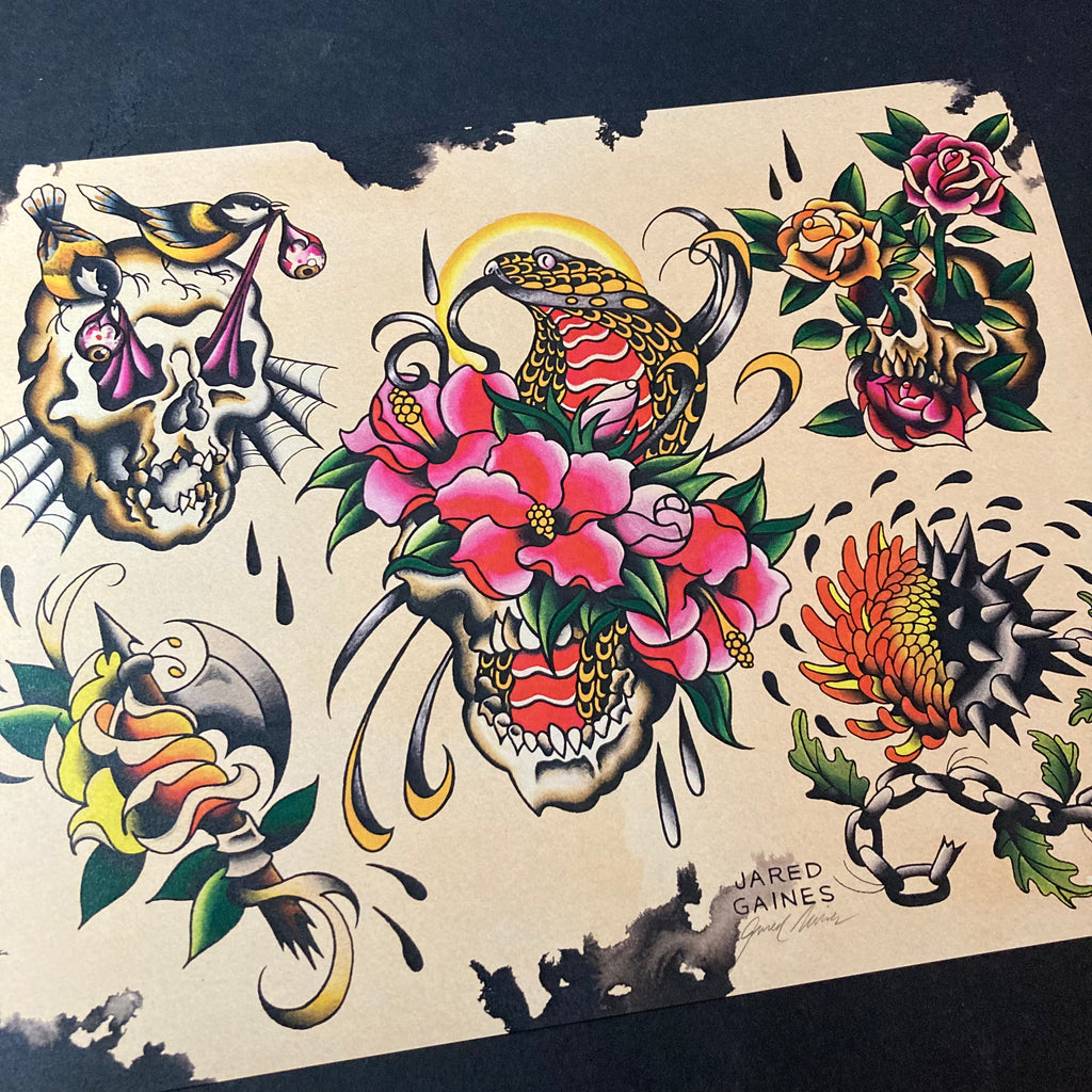 Tattoo Flash 2 | Beauty and Darkness