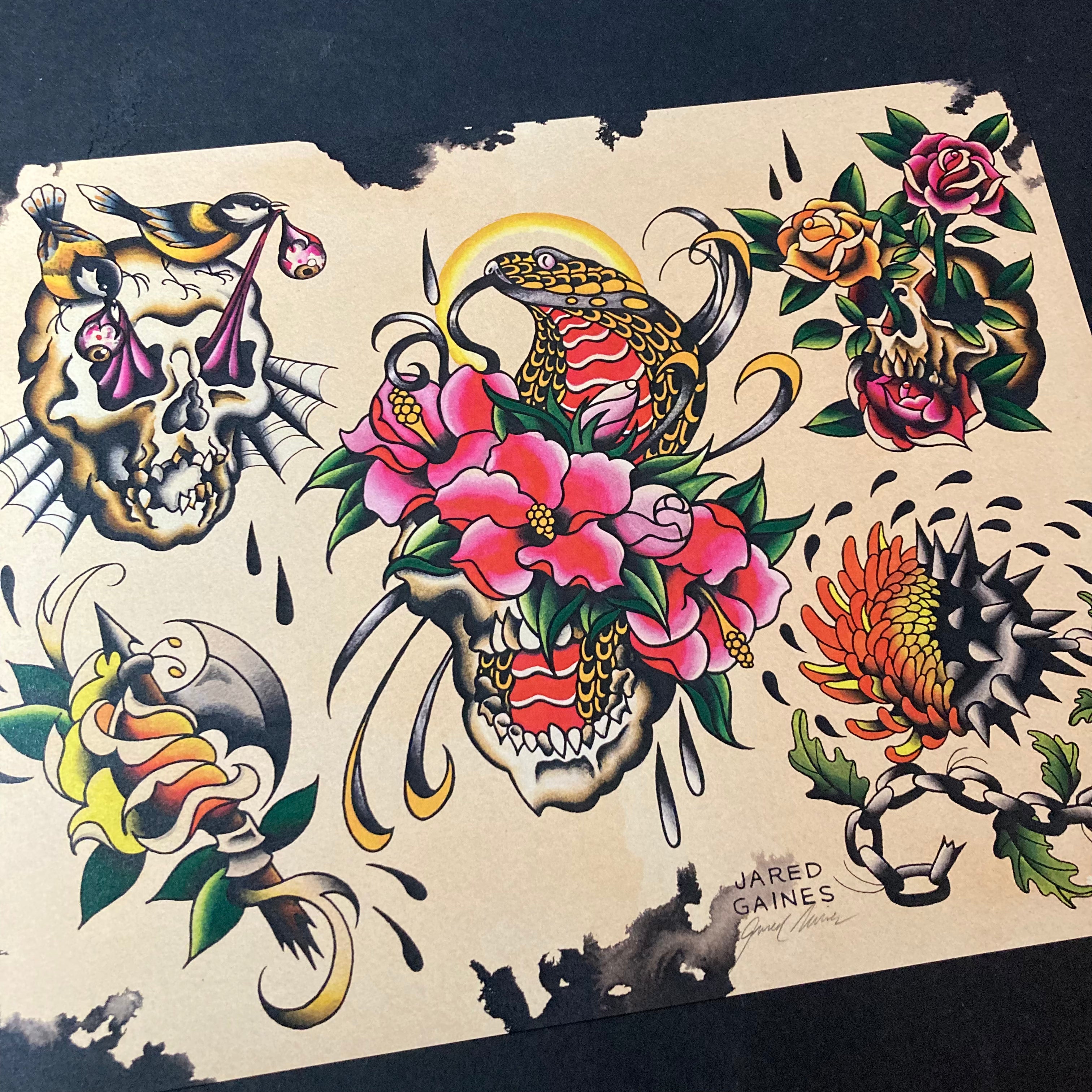 Tattoo Flash 2 | Beauty and Darkness