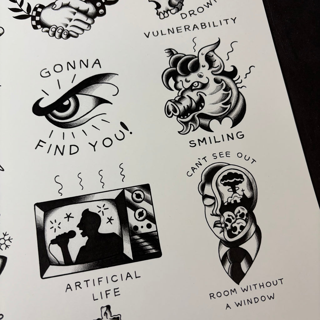 Operation Ivy Tattoo Flash - Energy