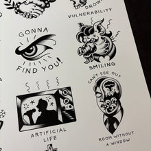 Load image into Gallery viewer, Operation Ivy Tattoo Flash - Energy
