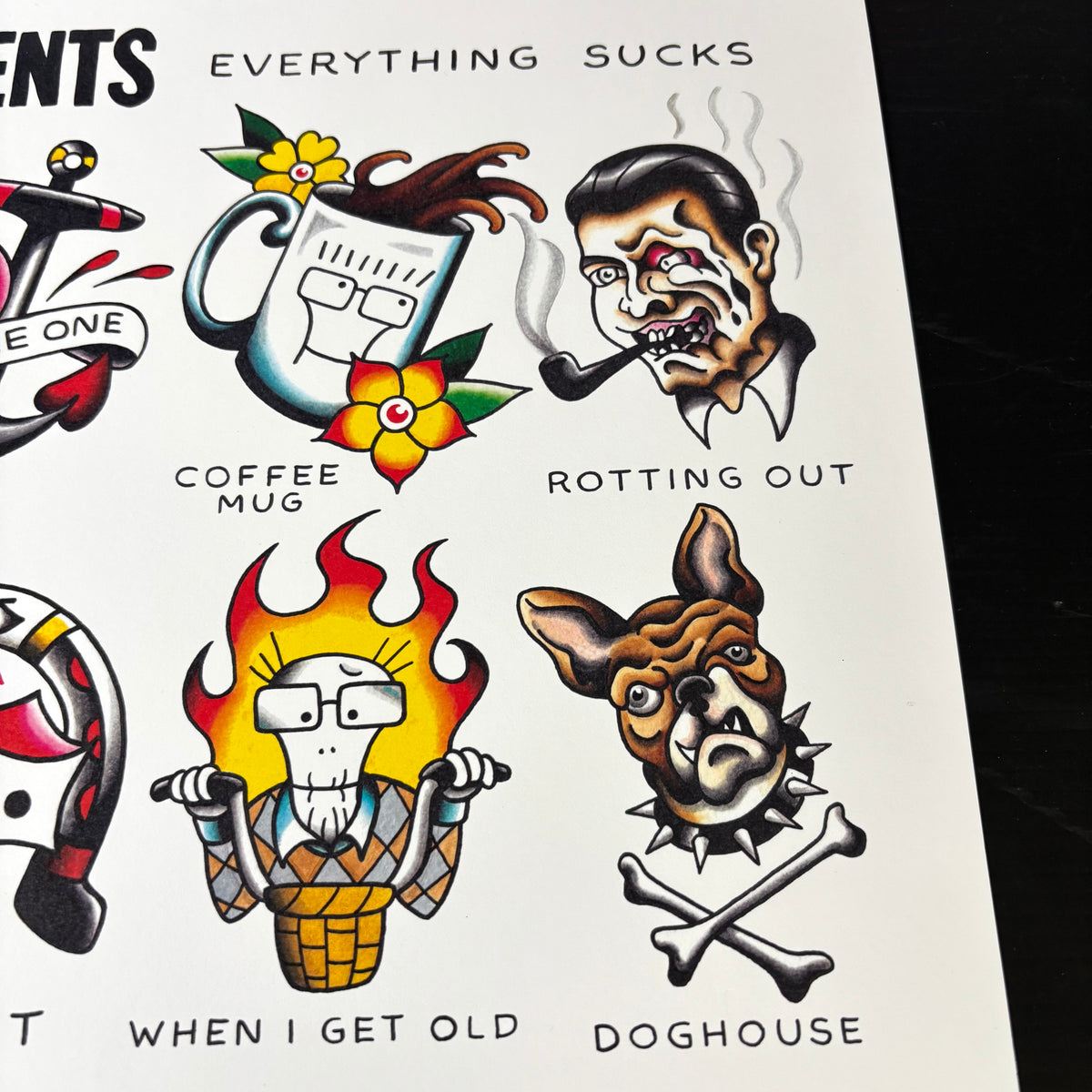 Descendents Tattoo Flash | Everything Sucks