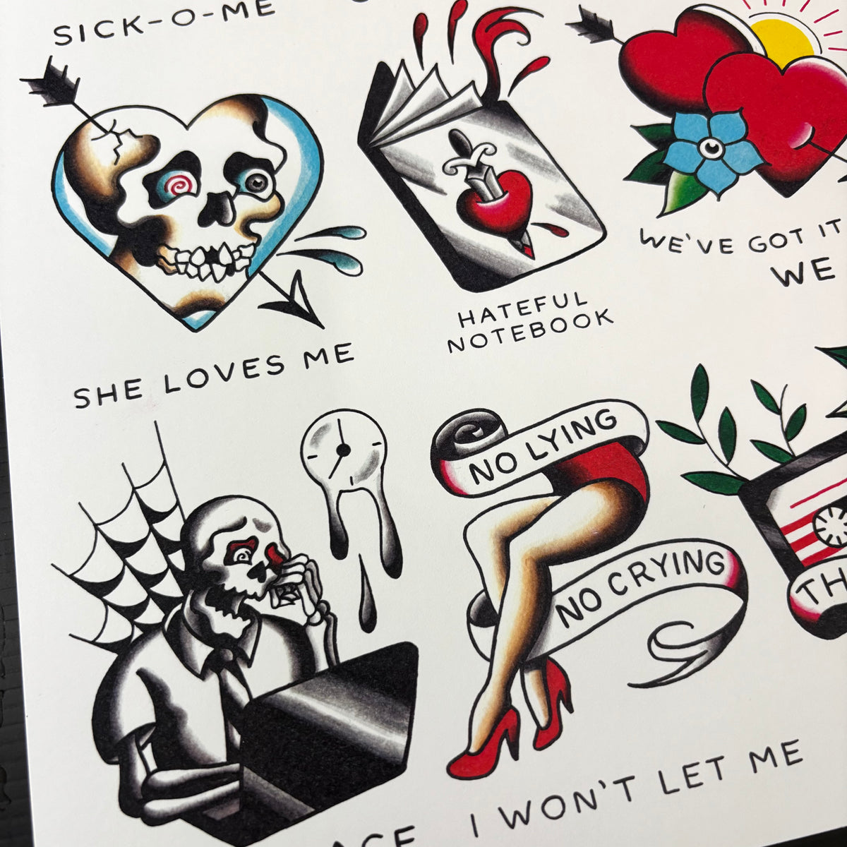 Descendents Tattoo Flash | Everything Sucks