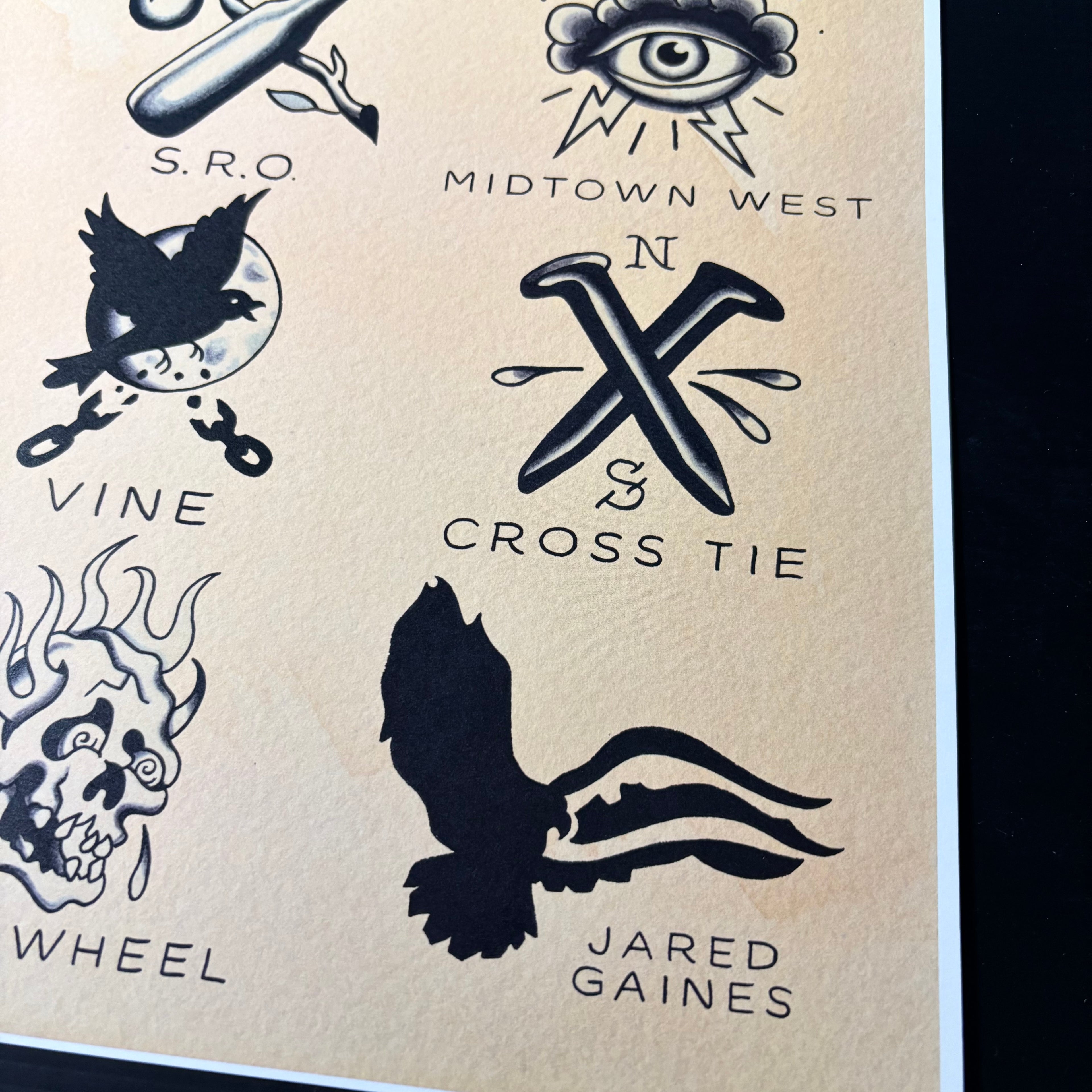 AVAIL Tattoo Flash | Over the James