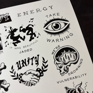 Operation Ivy Tattoo Flash - Energy