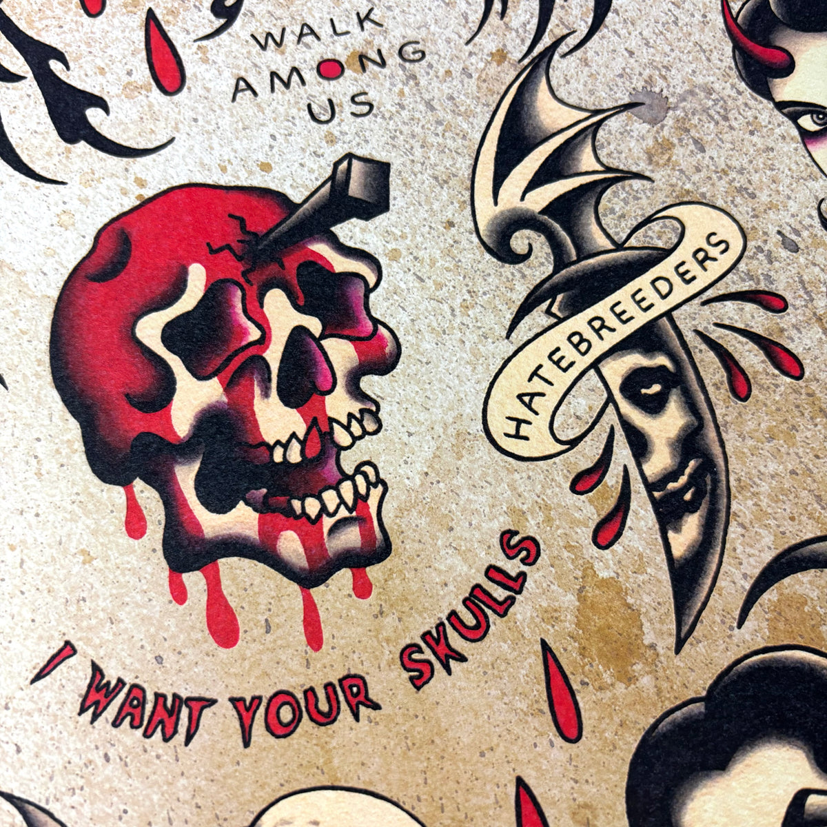 Misfits Tattoo Flash | Walk Among Us