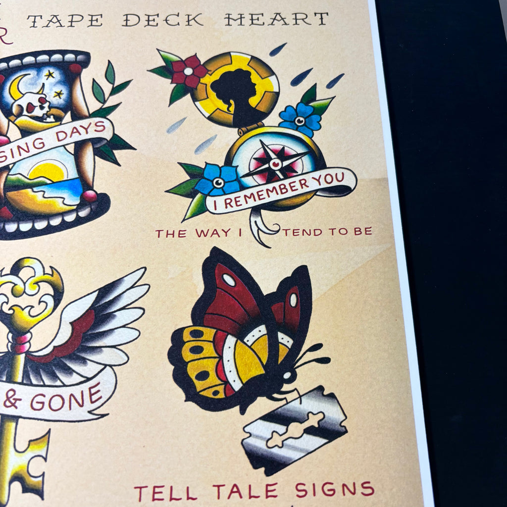 FRANK TURNER TATTOO FLASH
