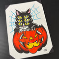 HALLOWEEN KITTEN 6 EYES