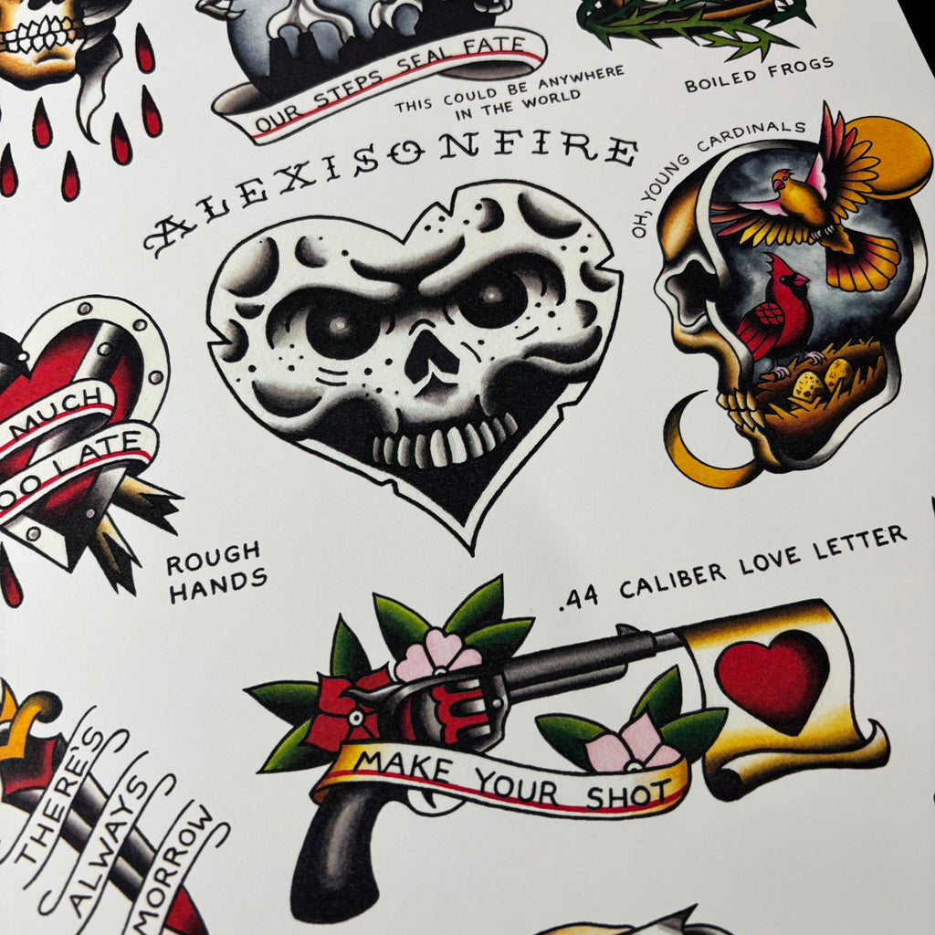 Alexisonfire Tattoo Flash