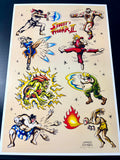 Street Fighter 2 Tattoo Flash