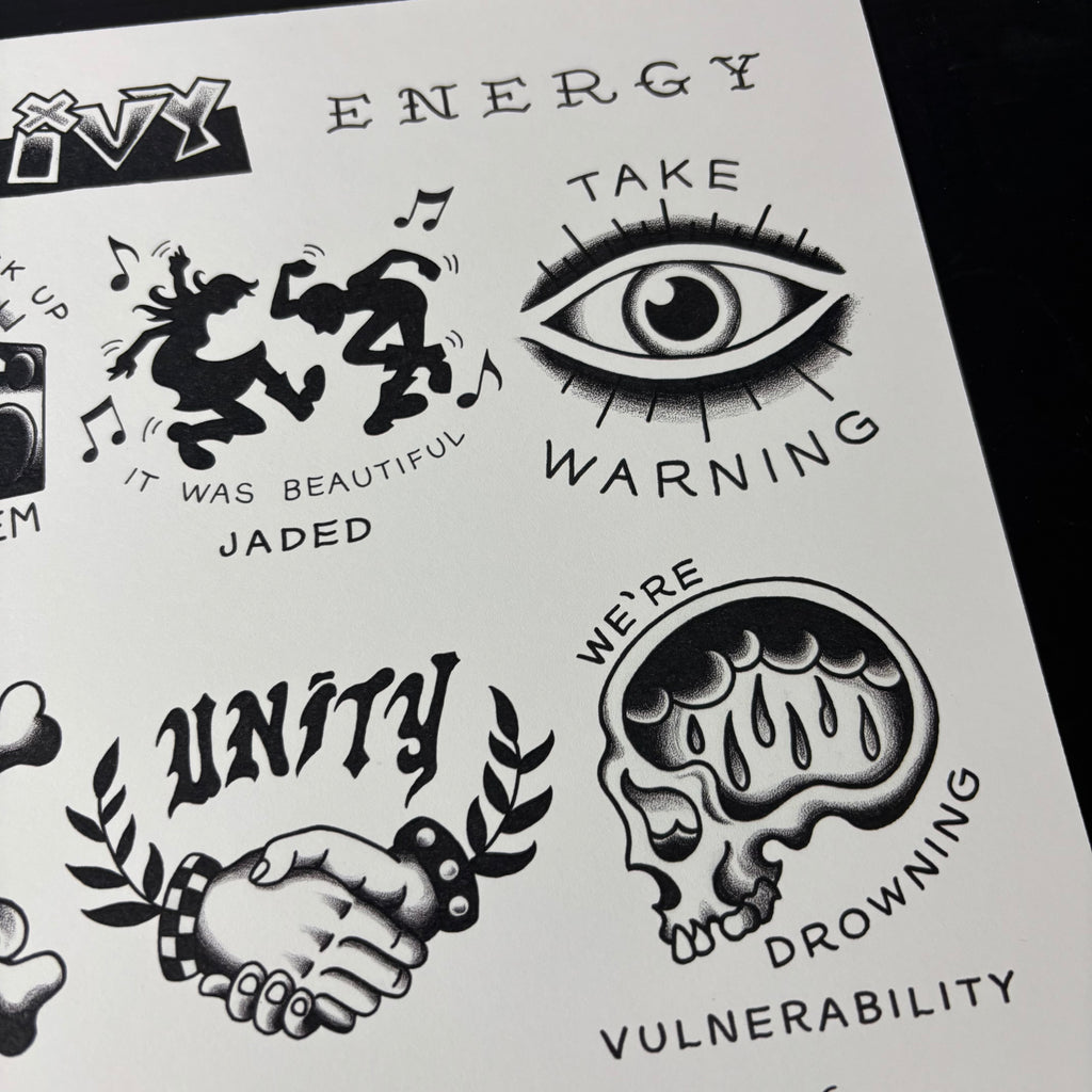 Operation Ivy Tattoo Flash - Energy