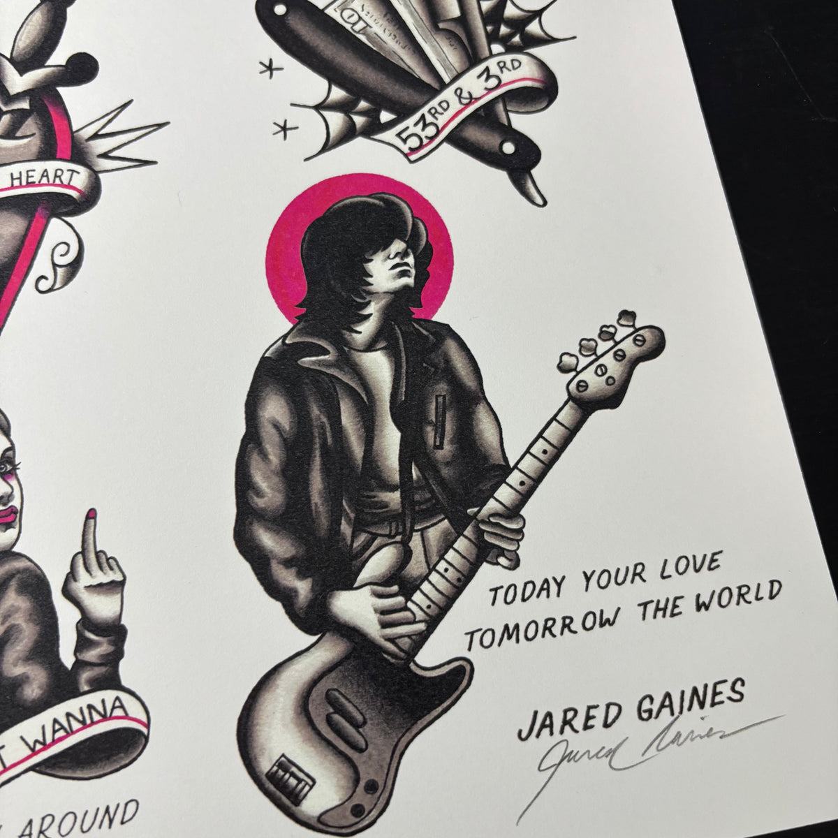 Ramones Tattoo Flash