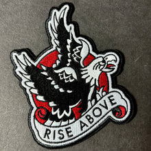 Load image into Gallery viewer, Black Flag | Rise Above Embroidered Patch
