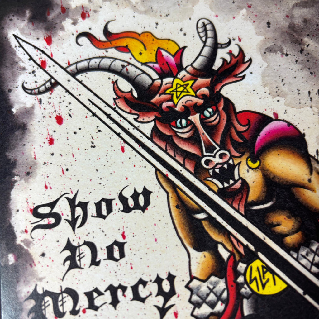 Slayer - Show No Mercy Print