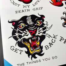 Load image into Gallery viewer, TURNSTILE - Pressure to Succeed Tattoo Flash
