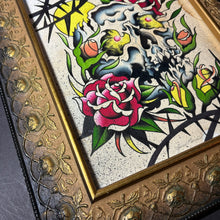 Load image into Gallery viewer, Full Moon Skull and Roses
