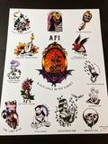 AFI Tattoo Flash | Black Sails in the Sunset - Jared Gaines Art