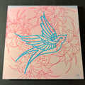 Bird and Flowers