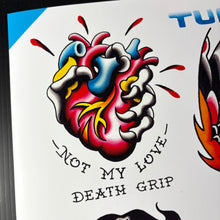 Load image into Gallery viewer, TURNSTILE - Pressure to Succeed Tattoo Flash
