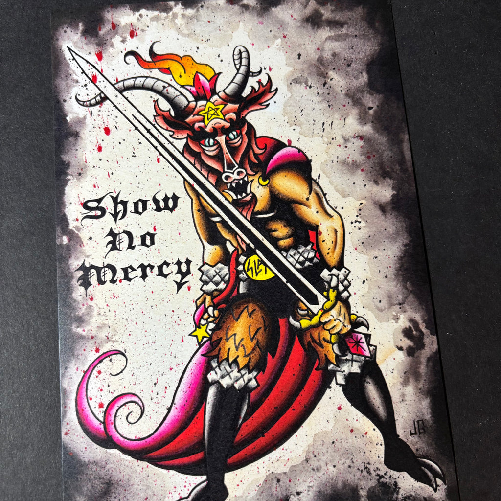Slayer - Show No Mercy Print