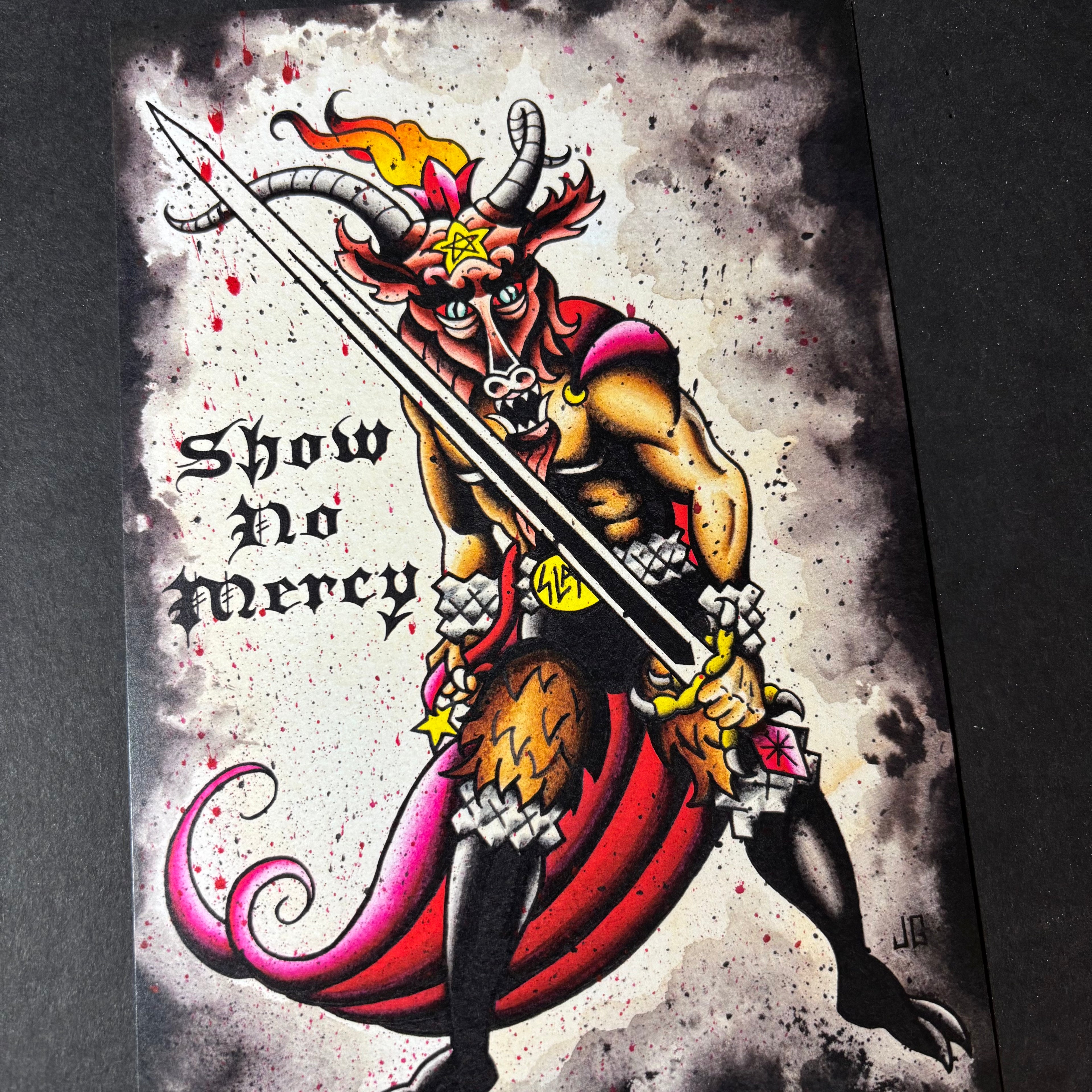 Slayer - Show No Mercy Print
