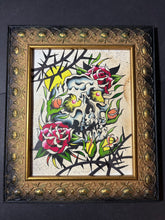 Load image into Gallery viewer, Full Moon Skull and Roses
