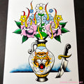 Tiger Vase