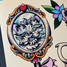 Load image into Gallery viewer, Kittens Tattoo Flash
