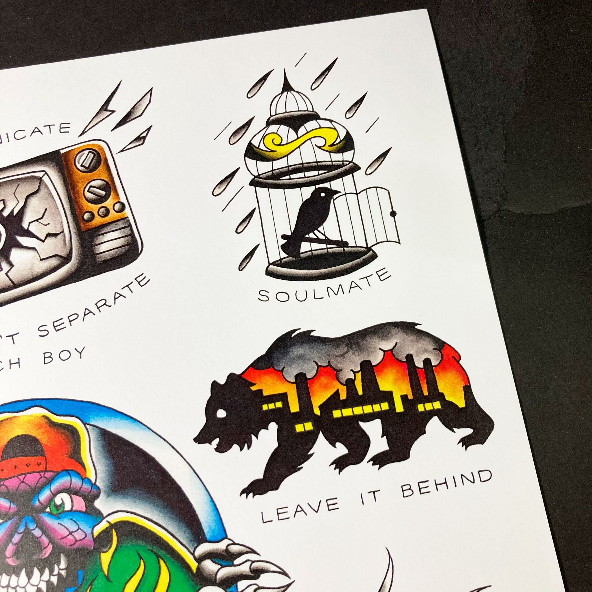 No Use for a Name Tattoo Flash