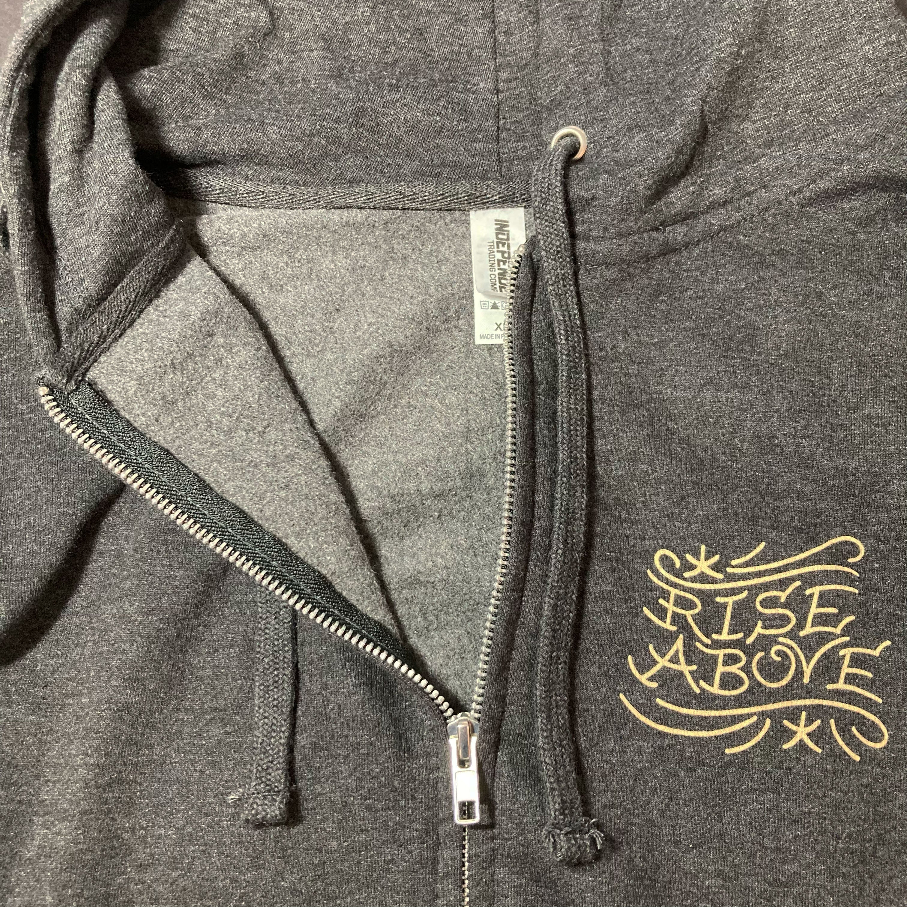 Rise Above Zip Hoodie